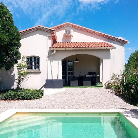 Dans Le Gard Situee Entre Nimes, Ales Et Uzes Avec Piscine Et Jacuzzi ヴィラ